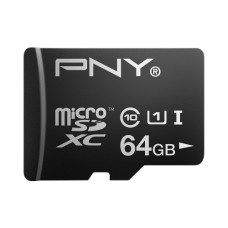 PNY 64 GB microSDXC Class-10 Flash Memory Card